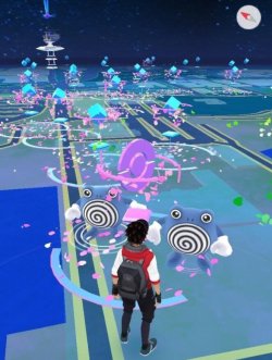 bestofpokemongo:  When the park’s lures so good they need bouncers  