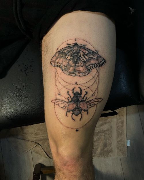 “Day and night”, moth and the beetle with planets and stars. Thankyou @nicktinant #ink #inkart #blackandgrey #drawing #tattoo #artwork #blackandwhite #sketch #blackwork #illustration #sketching #tttism #artworks #drawordie #linework #pencil...