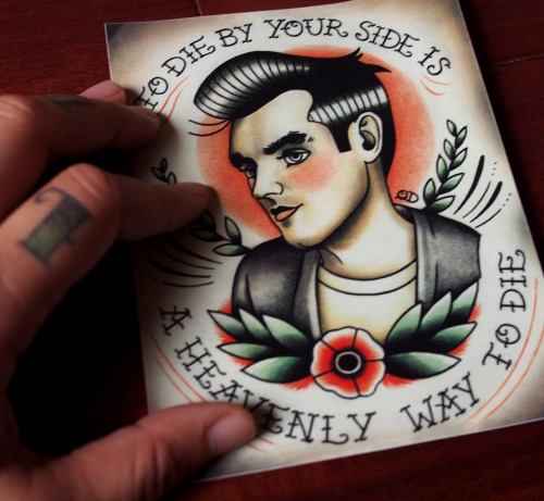 Morrissey/The Smiths bumper stickers are now available in the shop :)