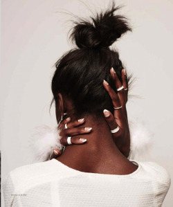 Shadesofblackness:  Clean Slate: Leomie Anderson For Nylon Mag Dec 2015/Jan 2016Photography