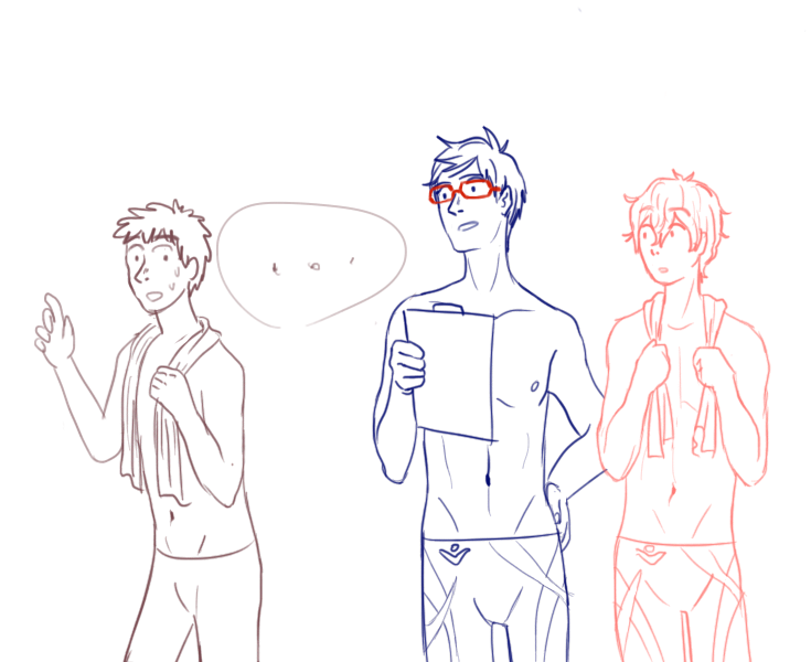 mowilleno:  poor little first year rei and nagisa are the new team parents 