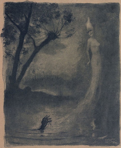Hans Printz - Illustration From Die Muskete Magazine (1919)