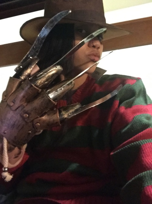 When you’re Freddy Krueger af