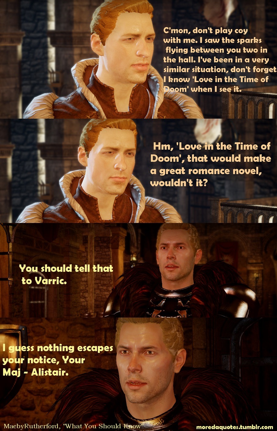 From Alistair to Cullen—Fairytale Romances and Dragon Age - The Fandomentals