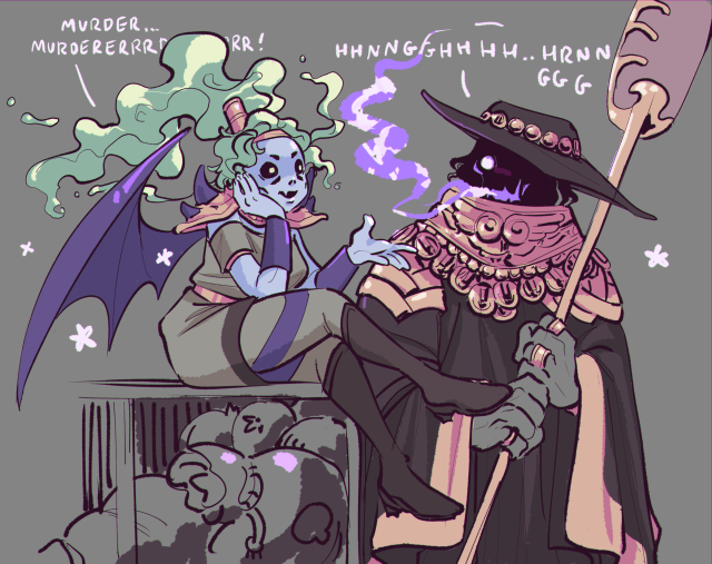 Maybe.. they could be friends @ositiart