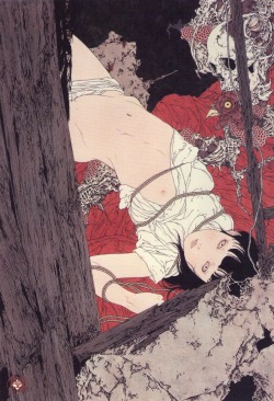 fugu-suicide:  Takato Yamamoto - Touch of Magic - scan from Rib Of A Hermaphrodite