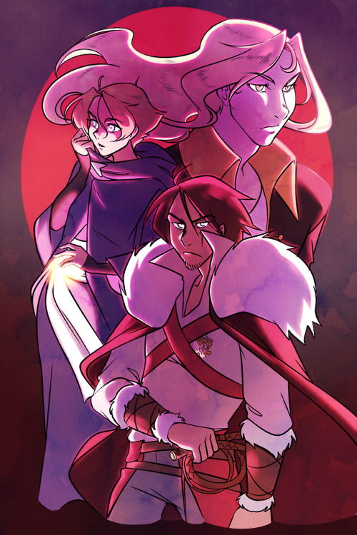 the-stray-liger: I made this piece last year for a Castlevania zine that didn’t really go anyw