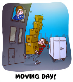 Tomorrow I am changing homes! I am moving