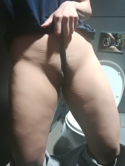 Get-Wild-At-Work-For-Me-Baby:sneaked In The Loo To Give Mysel[F] A Pussy Wedgie!
