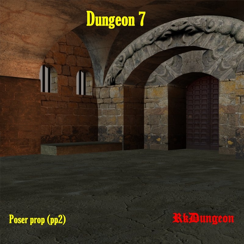 Kawecki has more for your wild dungeon scenes! Including this new dungeon room! Use