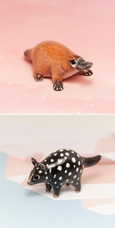 XXX sosuperawesome: Figurines Ramalama Creatures photo