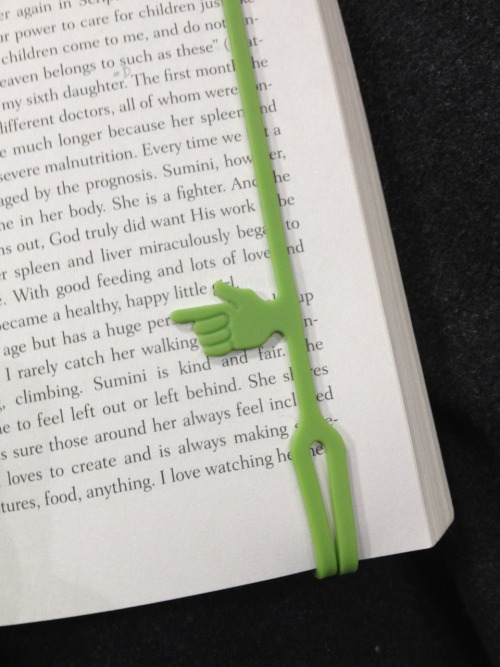 just-a-skinny-boy:  Guys. It’s a book mark that marks your spot in the book. 