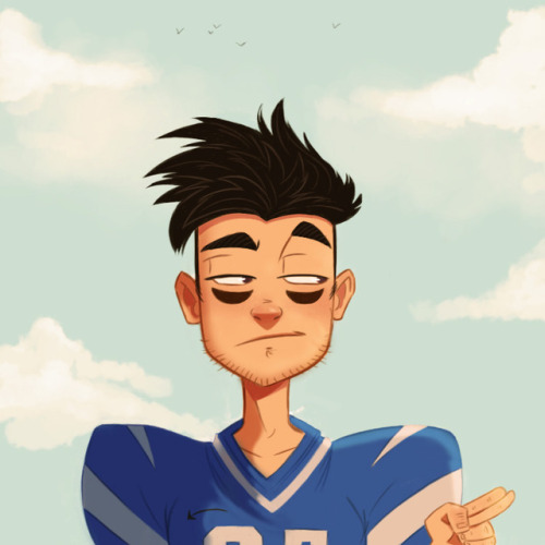 This guy has a thing for the new cheer leader.Part of a personal project I’m working on.