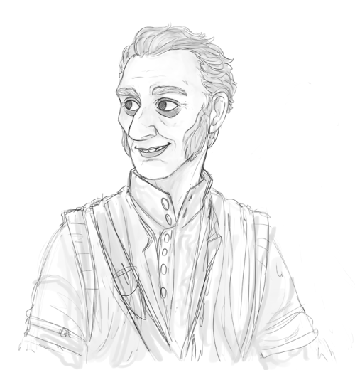 chelidonart:since i’m replaying blood and wine, here’s a sketch of my favorite vampire