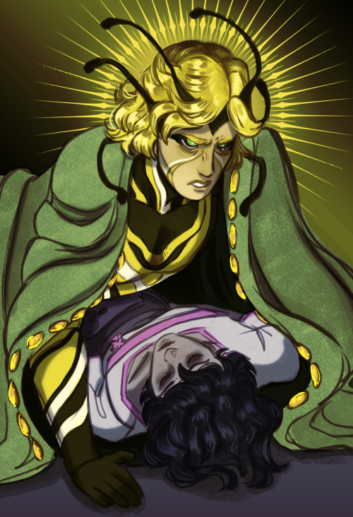Sorry For The Sadness, Here's A Lestat Doodle Redraw Of Caspases About To Kill His Dad