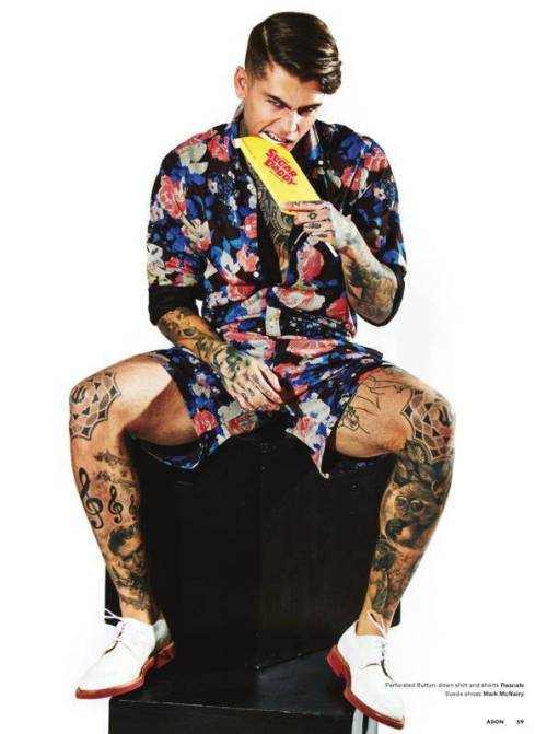 wikoni:  Stephen James for ADON Magazine | Photo: Haley Ballard