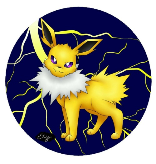 My 1st official sticker set! The eeveelutions They are on sale! 2" diameter stickers, $1.00 eac