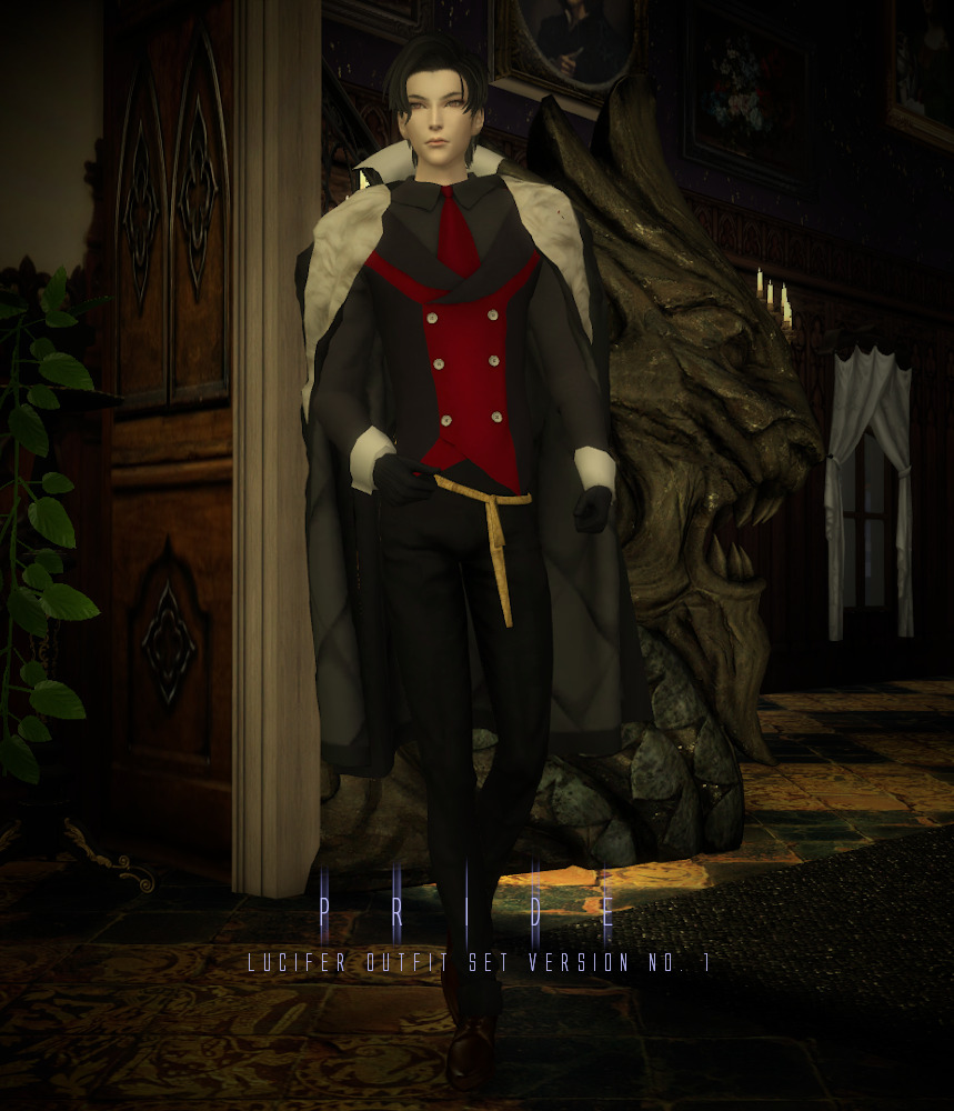 OBEY ME - PRIDE OUTFIT - Lucifer Outfit V1 (Casual) Okay, I