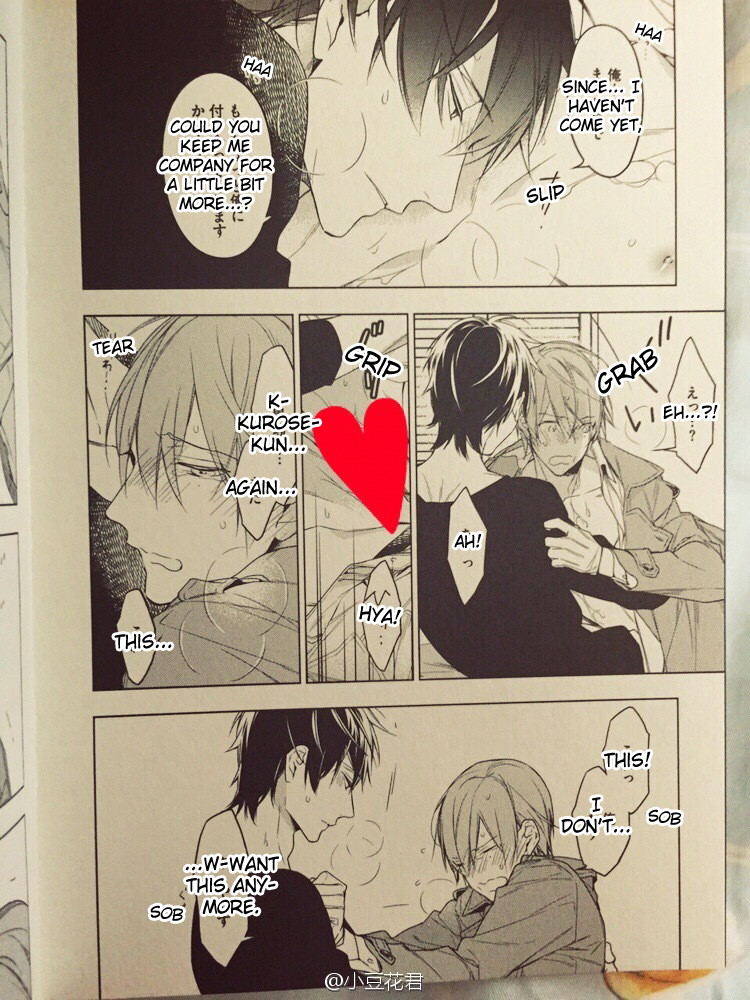 ikahomine:  Lol im dying. extra from the drama cd 2!!!! decided to translate this.