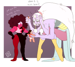 giantesskisses:  mellowmonsters:  baby steven + gems  This is quality content and I would like to see more. 