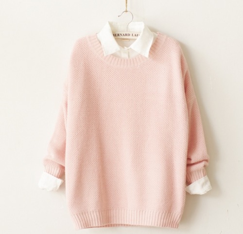 Pastel Knit Sweater (x)