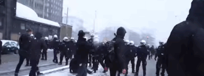 kropotkindersurprise:  January 24 2015 - About 50 Christian protesters, calling