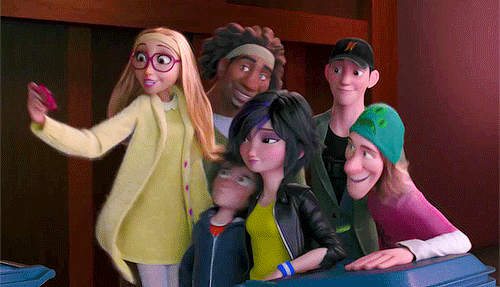 majorpepperidge:  hxneylemon:  &ldquo;Everybody Say: ‘Hiro!’&quot; 