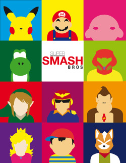 insanelygaming:  Super Smash Bros.  Created