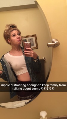 shay-gnar:  living on a hope and a prayer  She has great tits