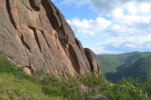 The Takmak rock from different angles.