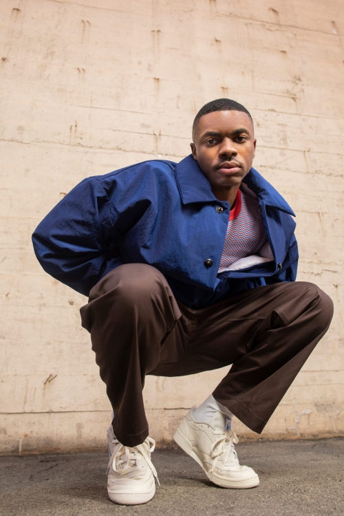 Vince Staples photographed by Tyree Harris for Interview, 2021