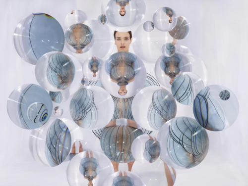 Iris van Herpen ‘Hypnosis’ collection - Installation by Vincent Leroy - shot by Sølve Sundsbø____Art