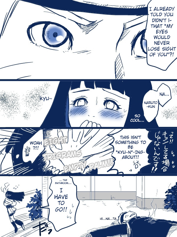 animepleasegood2:  Naruhina: My Eyes Will Never Lose Sight Of You  Original Source: 目を離さないから(THE