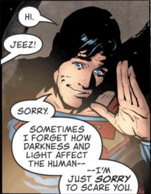 officialloislane: They’re both,,, 12 years old.Man of Steel #3