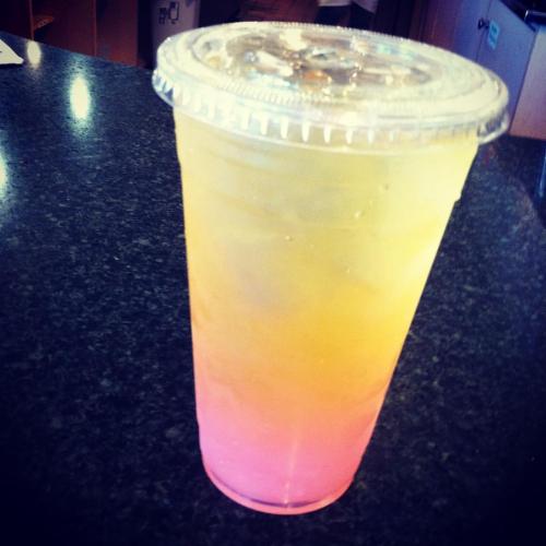 I call it Fluttershy #mixies #mixie #pastel #barista #lemonade #yes #tasty