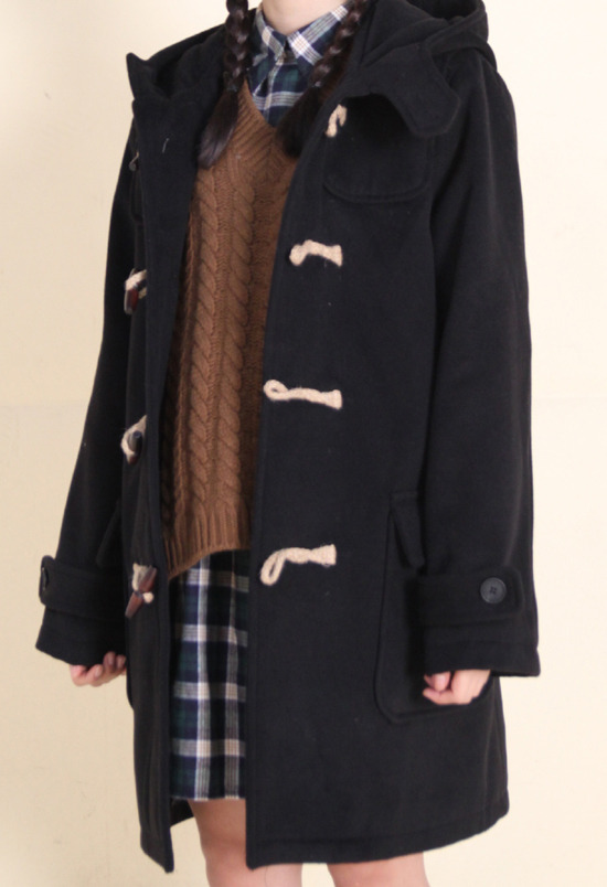 daeum:   n duffle coat (BLACK)  87,000원  