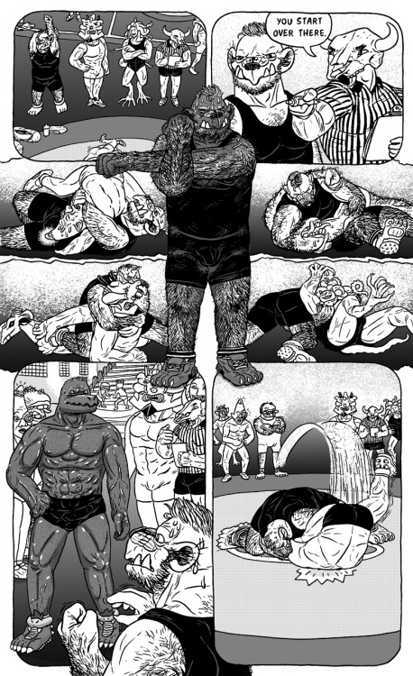 The newest addition to the Junqueland erotic monster comic series! This fitness themed issue is the 