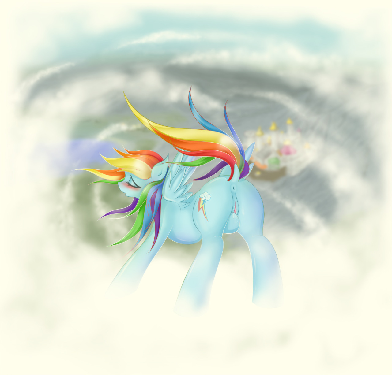 deviousderpy:  All the mane ponies in heat! It was supposed to be about looking for