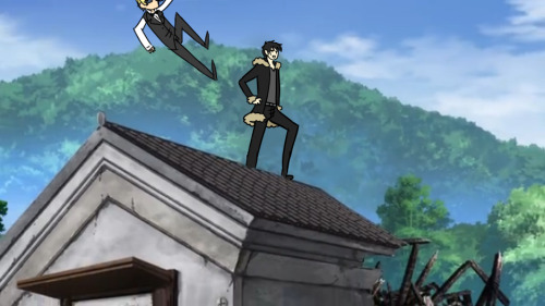 charmaise:like what if shizuo had spotted izaya from those binoculars and just kicked his smug ass o
