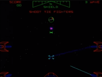 atomic-chronoscaph:  Atari Star Wars Arcade Game (1983)