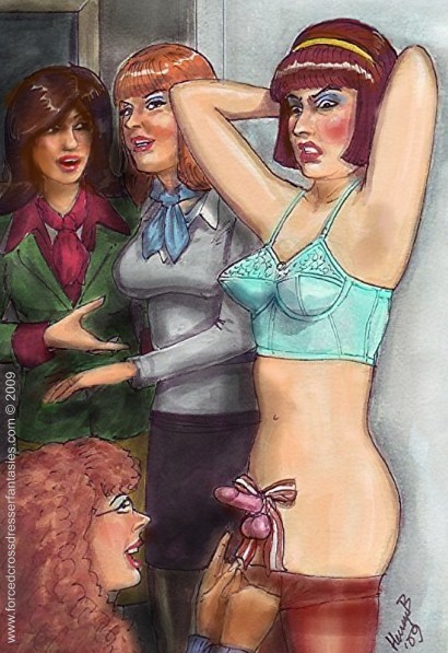 feminization art by HunnyB