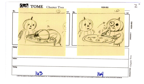 ncrossanimation: Along with my art directing duties on Over the Garden Wall, I also occasionally did