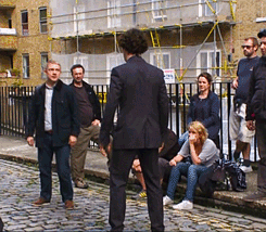 gini-baggins:  cynicalwatson:  as benedict sees martin’s fist coming towards his face he bends down ever so slightly so martin can actually reach his face…  Martin “I can’t reach” Freeman 