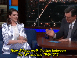 mygayassshenanigans: defender-of-fictional-women: The Late Show with Stephen ColbertMay 8, 2019 (x) 