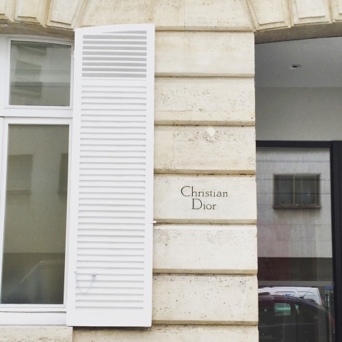 Easily one of the highlights of Paris was stumbling across the Dior Atelier. If only I could go in a