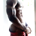 dominicanblackboys-blog:Sexy gorgeous tatted fat muscle ass and fat Dikk bulge Hatian