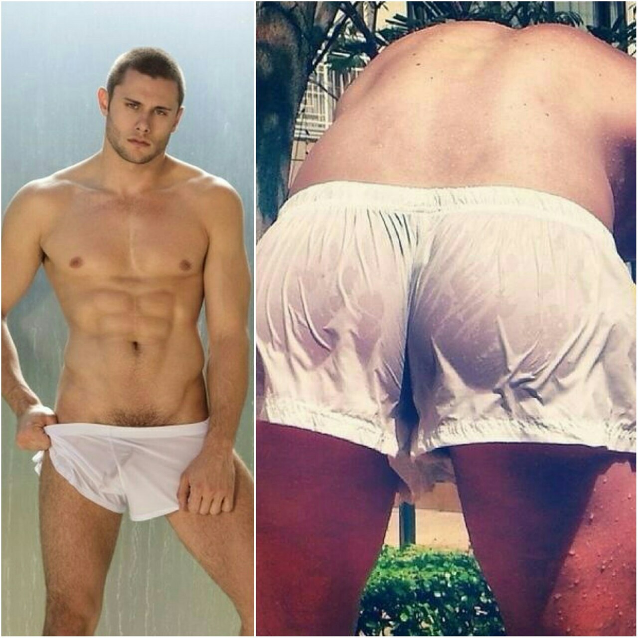 sexysubdad:  Idea for dressing Your sub/slave when You go to the beach. These will