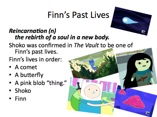 adventuretimetrivia:A lot of people have been asking me questions about Shoko/Ghost Lady. So I made 