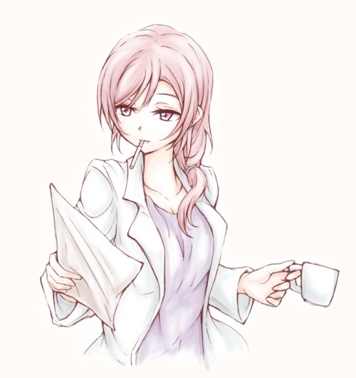 thethoughtsthought: Dr. Nishikinoラブライブ！落書き ∫ KEN [pixiv]
