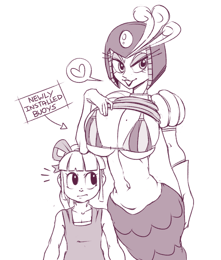 grimphantom2:  squidapple:  Buoyancy is important, okay.  New floaters =P   upgrades~